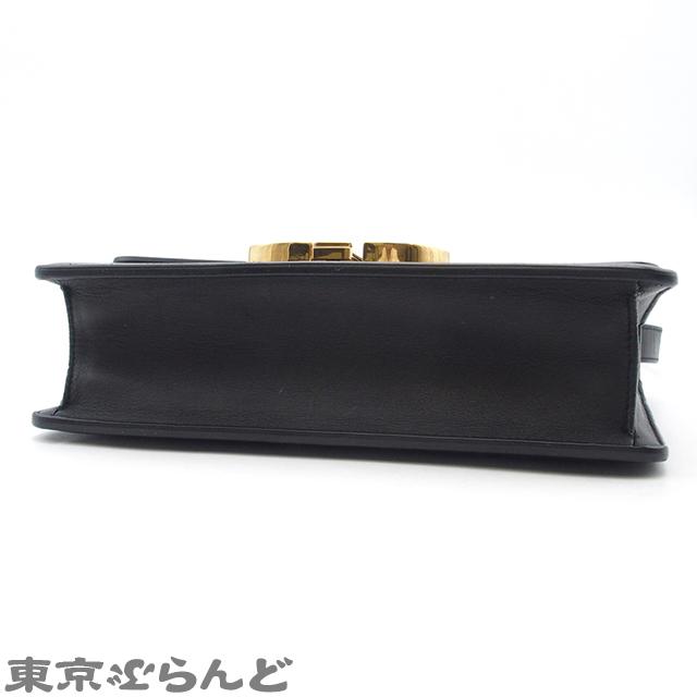 【極美品】クリスチャンディオール モンテーニュ30 ショルダーバッグ ブラック Christian Dior（クリスチャン・ディオール） 中古 ディオール
