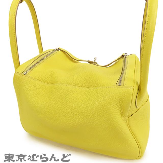 HERMES（エルメス） リンディ 26 Y刻印 黄 ライム シルバー金具