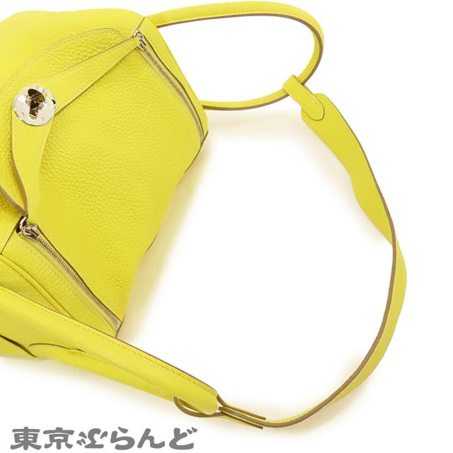 HERMES（エルメス） リンディ 26 Y刻印 黄 ライム シルバー金具