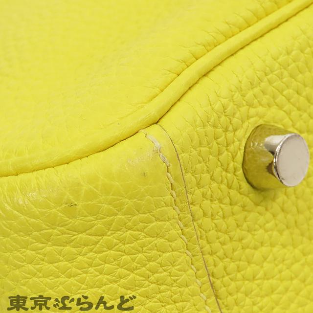 HERMES（エルメス） リンディ 26 Y刻印 黄 ライム シルバー金具