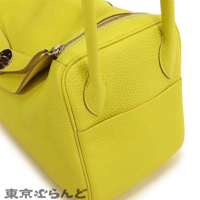 HERMES（エルメス） リンディ 26 Y刻印 黄 ライム シルバー金具