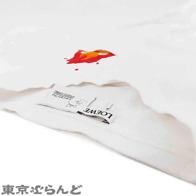 LOEWE ロエベ ハウルの動く城コラボTシャツ HB44Y22X03 ホワイト LOEWE ロエベ ハウルの動く城コラボTシャツ HB44Y22X03 ホワイト