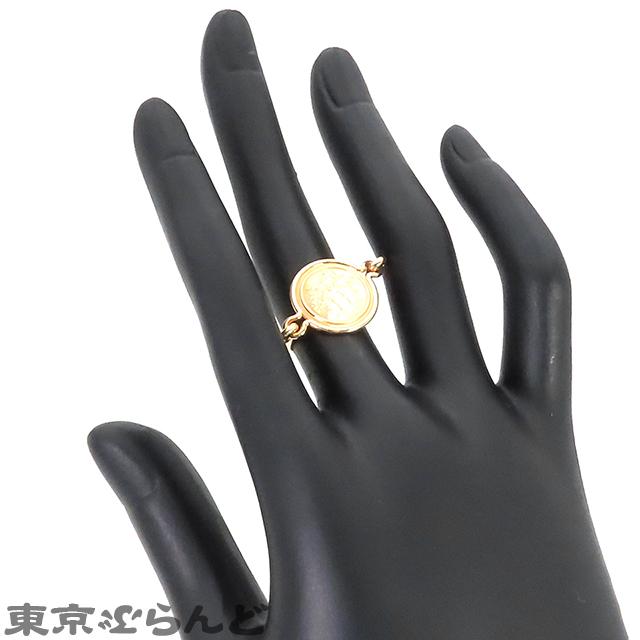 HERMES（エルメス） エクスリブリス リング H222633B K18PG #50 10号