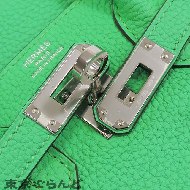 HERMES（エルメス） バーキン 25 B刻印 緑 ヴェールコミック シルバー
