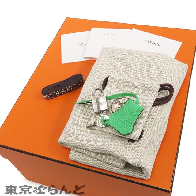 HERMES（エルメス） バーキン 25 B刻印 緑 ヴェールコミック シルバー