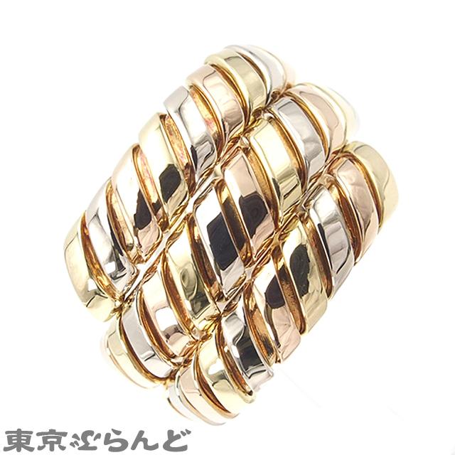 BVLGARI（ブルガリ） トゥボガス スネーク リング 3連 スリーカラー