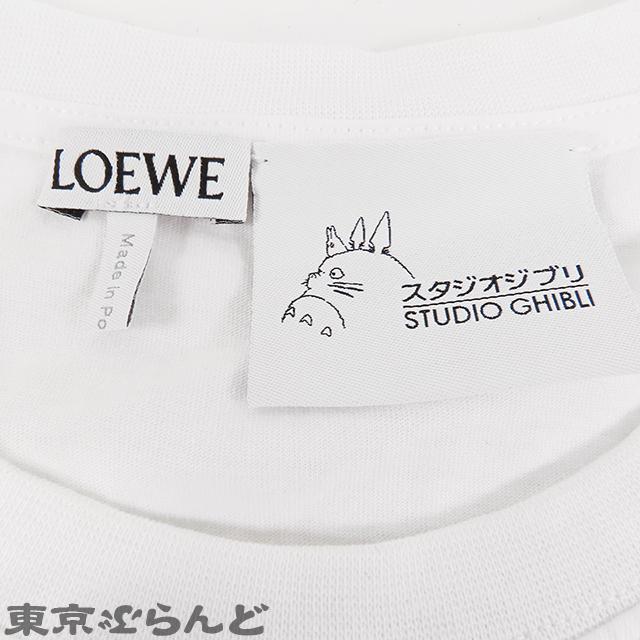 LOEWE ロエベ ハウルの動く城 コラボTシャツ ホワイト コットン LOEWE ロエベ ハウルの動く城 コラボTシャツ ホワイト コットン