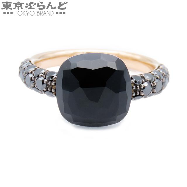 ポメラート Pomellato カプリ リング ピンクゴールド K18PG オニキス