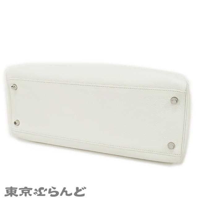HERMES（エルメス） ケリー 35 □O刻印 白 ホワイト シルバー金具