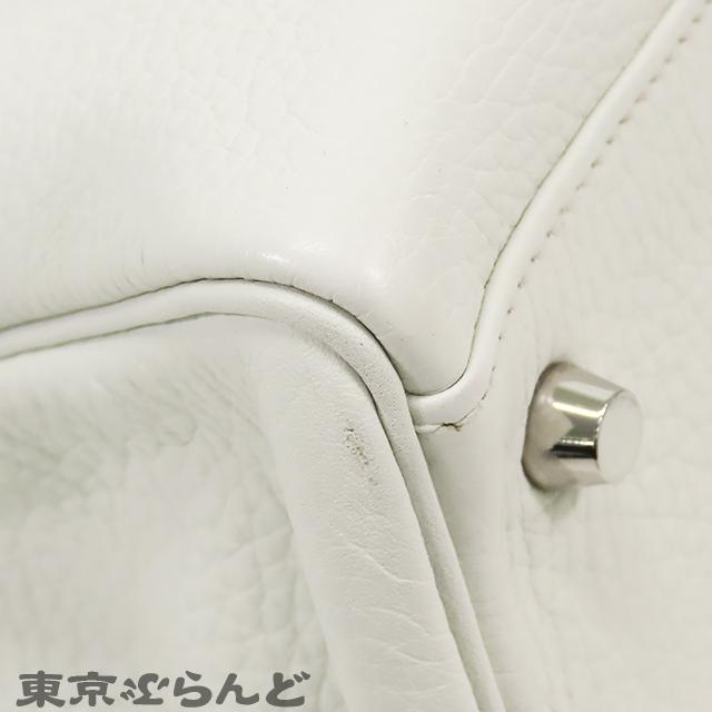 HERMES（エルメス） ケリー 35 □O刻印 白 ホワイト シルバー金具
