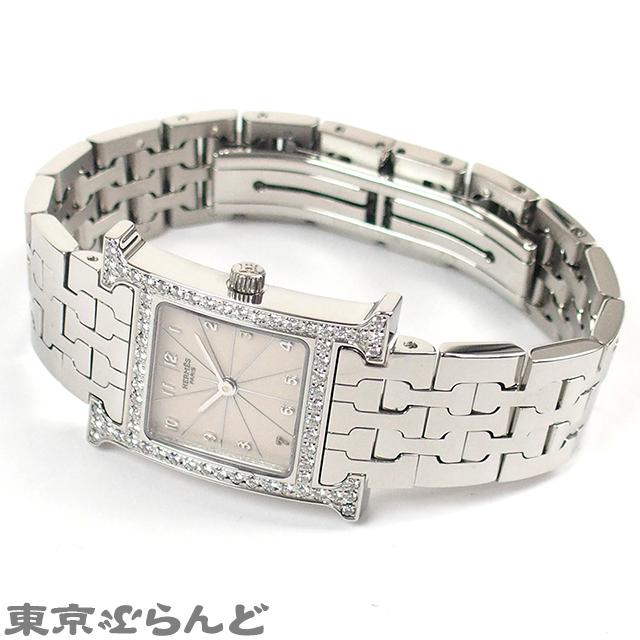 HERMES（エルメス） HERMES Hウォッチ ベゼルダイヤ HH1.230