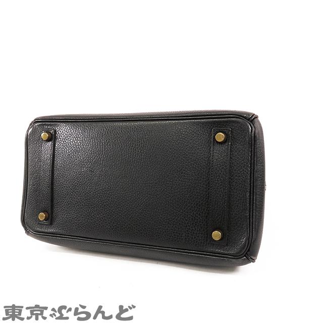 エルメス HERMES オータクロア 32 ○Y刻印 ブラック ゴールド金具  