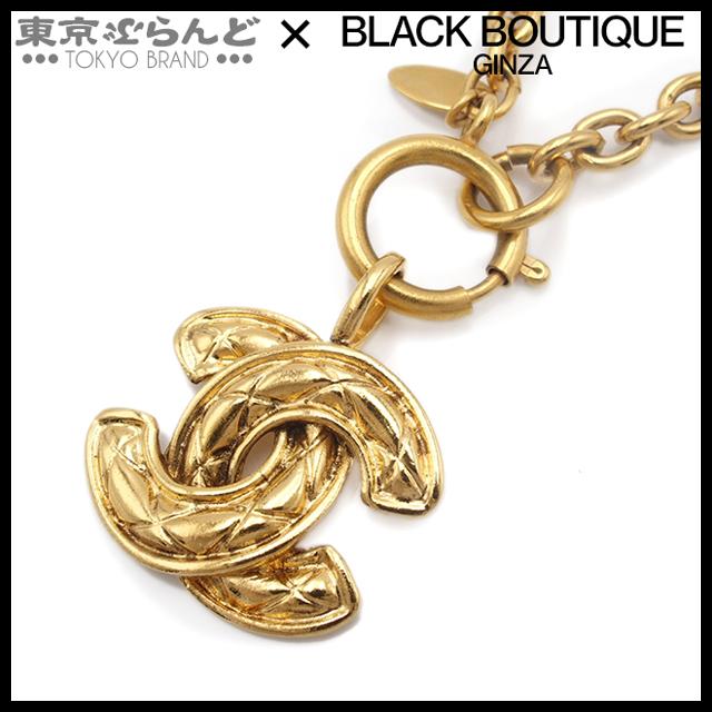 シャネル CHANEL ココマーク マトラッセ ネックレス 3857 ゴールド  