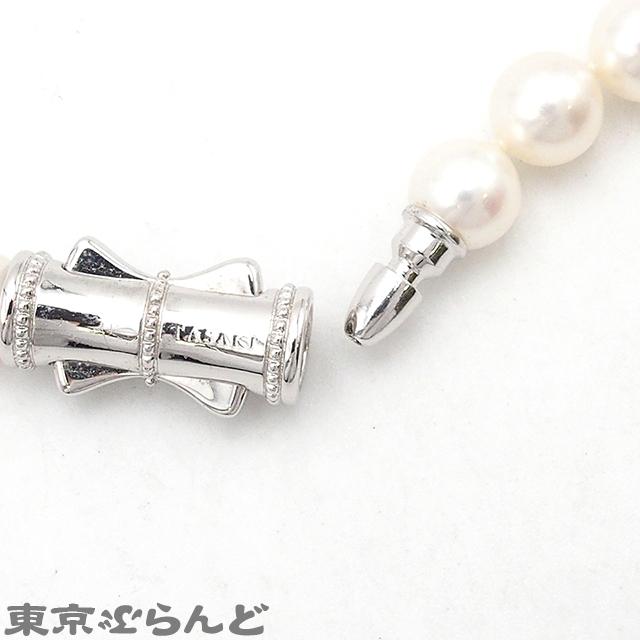 タサキ TASAKI パールヴァリエ ロングネックレス ホワイト タサキ TASAKI パールヴァリエ ロングネックレス ホワイト