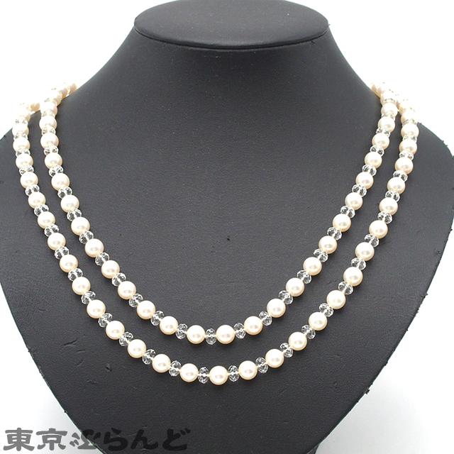 タサキ TASAKI パールヴァリエ ロングネックレス ホワイト タサキ TASAKI パールヴァリエ ロングネックレス ホワイト