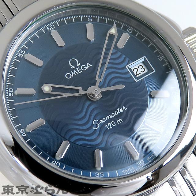 OMEGA オメガ シーマスター 120m 2581.81 ブルー SS ダイバーズ OMEGA オメガ シーマスター 120m 2581.81 ブルー SS ダイバーズ