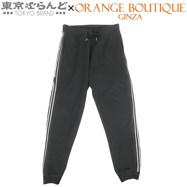 HERMES（エルメス） ジョギング ランH ブラックxホワイト コットン