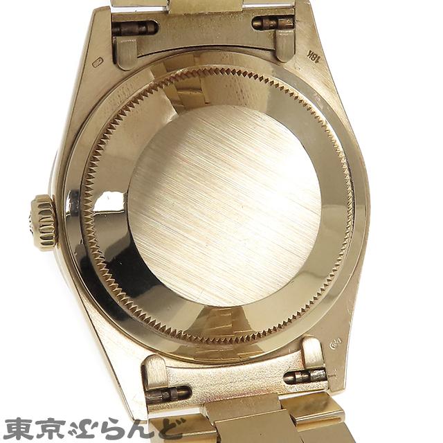 ROLEX（ロレックス） デイデイト バーク 18308 R番 シャンパン K18YG