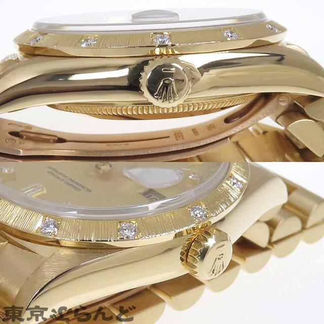 ROLEX（ロレックス） デイデイト バーク 18308 R番 シャンパン K18YG