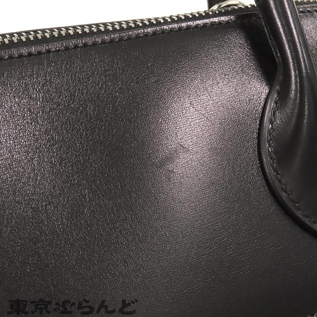 HERMES（エルメス） ボリード 31 □F刻印 黒 ブラック シルバー金具