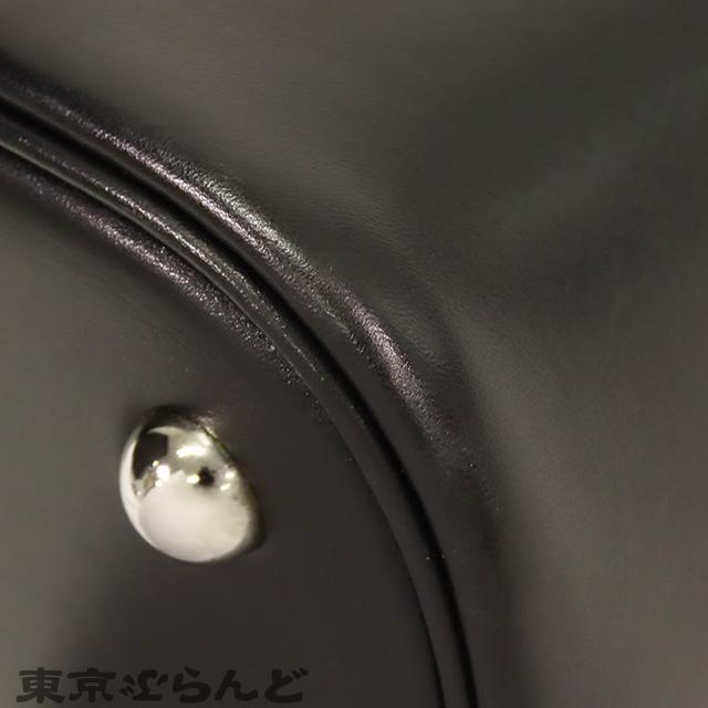 HERMES（エルメス） ボリード 31 □F刻印 黒 ブラック シルバー金具