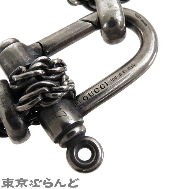 GUCCI グッチ ダブルロープ ホエールテール ブレスレット GUCCI グッチ ダブルロープ ホエールテール ブレスレット