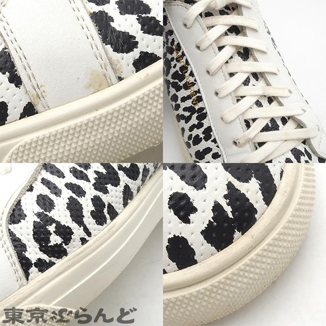 サンローラン SAINT LAURENT アンディ ローカット 606833 ホワイトx