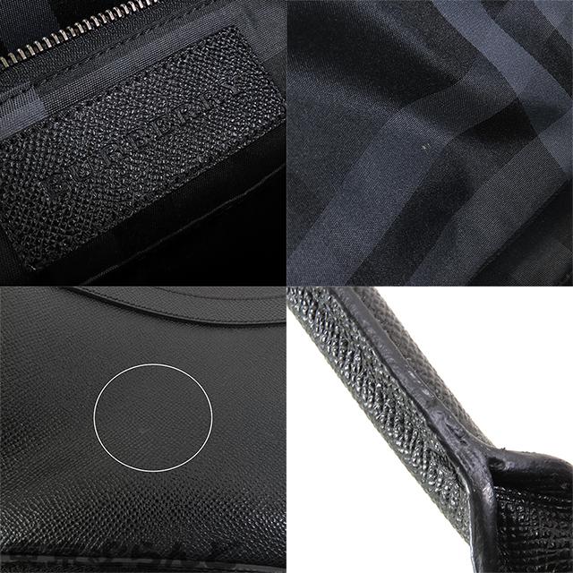 BURBERRY（バーバリー） ブリーフケース ブラック レザー 2WAY