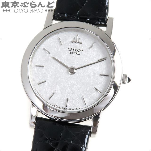 SEIKO セイコー クレドール GTAW009 4J80-0A10 シルバー Pt950 SEIKO セイコー クレドール GTAW009 4J80-0A10 シルバー Pt950
