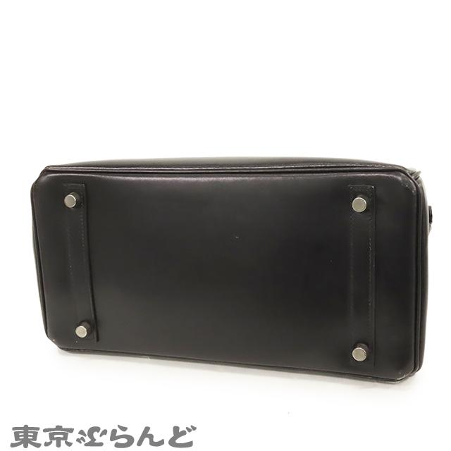 エルメス HERMES バーキン 30 □G刻印 黒 ブラック シルバー金具 