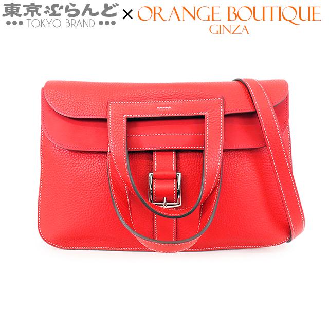 HERMES（エルメス） アルザン31 2WAY ハンドバッグ A刻印 ルージュ