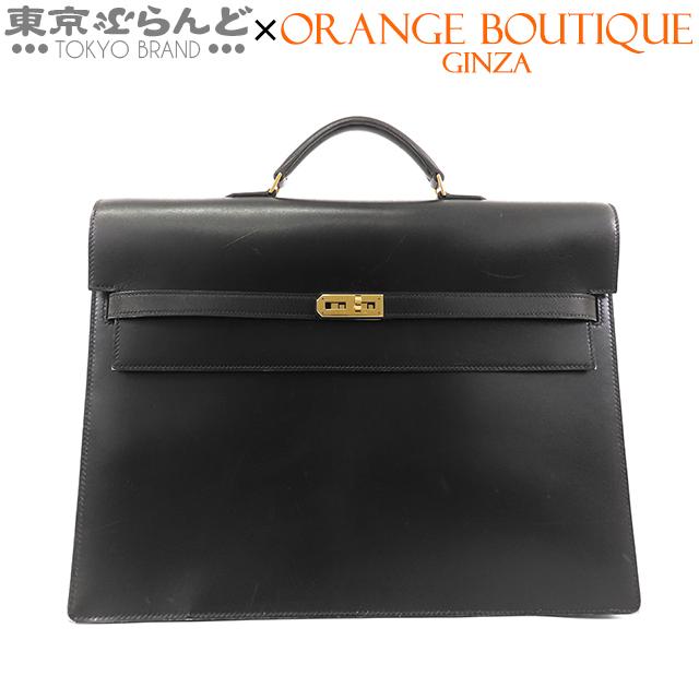 HERMES（エルメス） ケリーデペッシュ 38 □D刻印 ブラック 黒