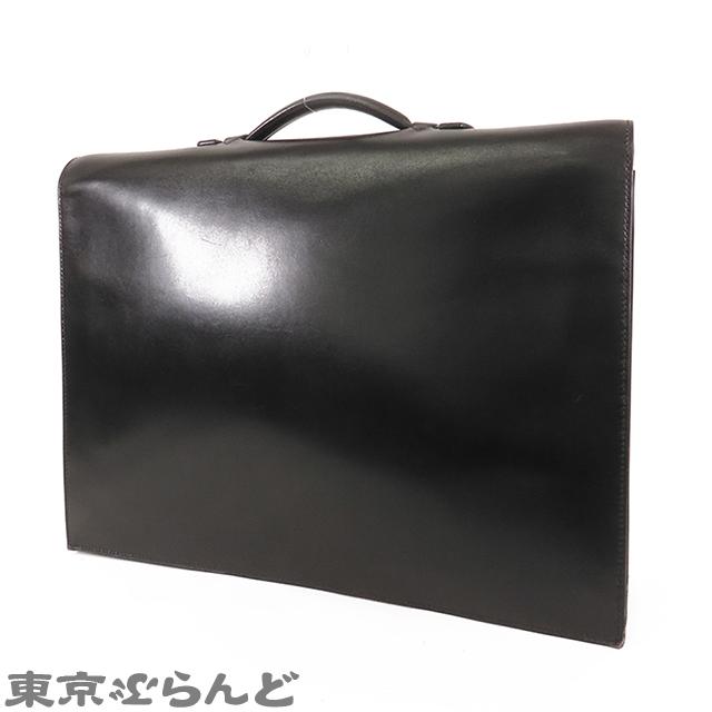 HERMES エルメス サックアデペッシュ 41 ダブルベルト ブラック HERMES エルメス サックアデペッシュ 41 ダブルベルト ブラック