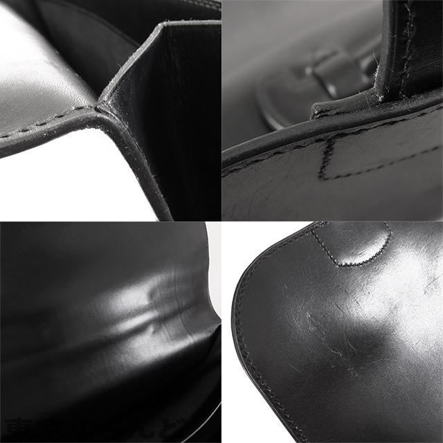HERMES（エルメス） サックアデペッシュ 41 ダブルベルト ブラック 黒