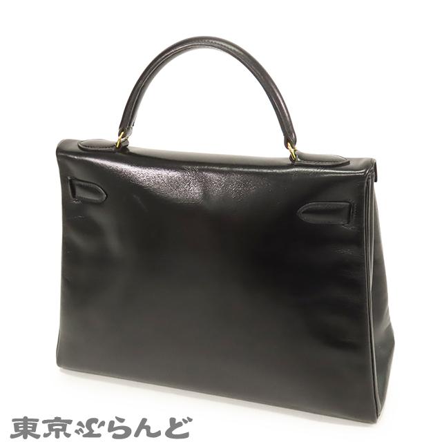 HERMES（エルメス） ケリー 32 〇O刻印 黒 ブラック ゴールド金具 