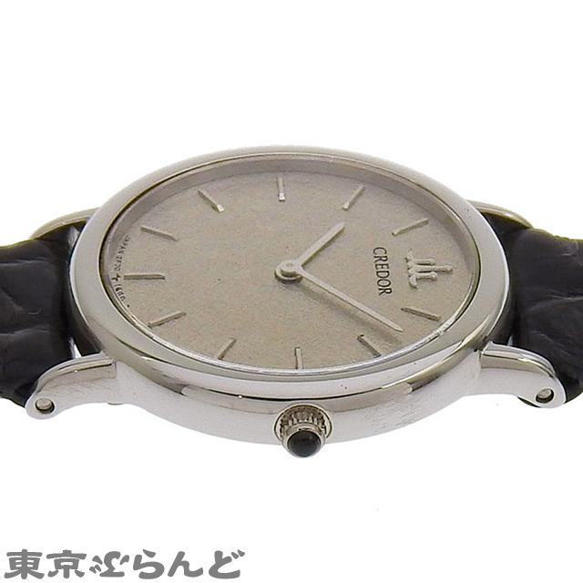 SEIKO セイコー クレドール GTWF001 2F70-0330 シルバー Pt900 SEIKO セイコー クレドール GTWF001 2F70-0330 シルバー Pt900