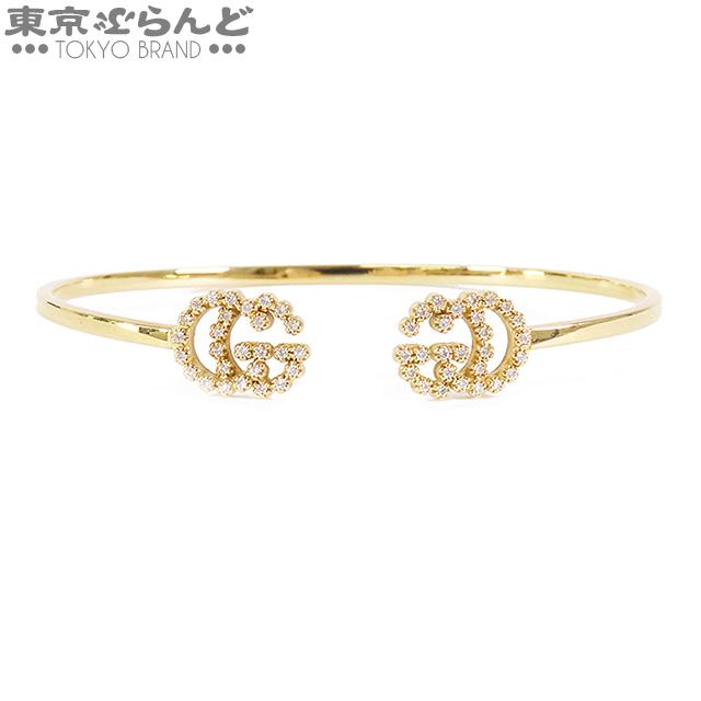 GUCCI グッチ GGランニング ダイヤモンド カフブレスレット GUCCI グッチ GGランニング ダイヤモンド カフブレスレット