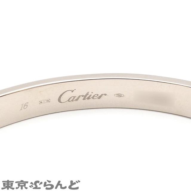 Cartier（カルティエ） ラブブレス バングル ホワイトゴールド K18WG