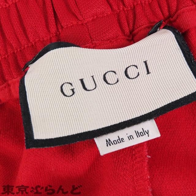 GUCCI グッチ サイドライン トラックパンツ レッド ポリエステル GUCCI グッチ サイドライン トラックパンツ レッド ポリエステル