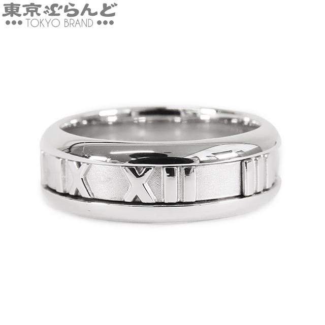 ティファニー TIFFANY&Co. アトラス リング ホワイトゴールド K18WG 14 