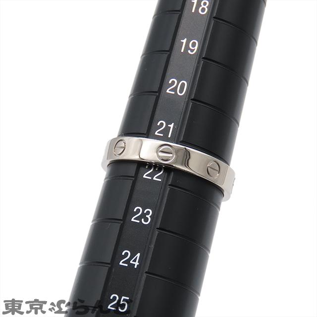 Cartier（カルティエ） ミニ ラブリング ホワイトゴールド K18WG 21.5