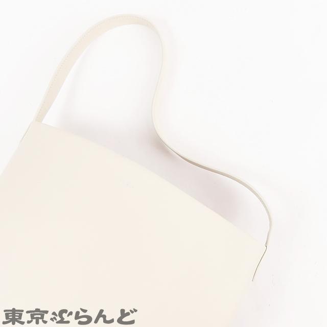 ザ・ロウ The Row ミディアム N/S パーク トート アイボリー レザー