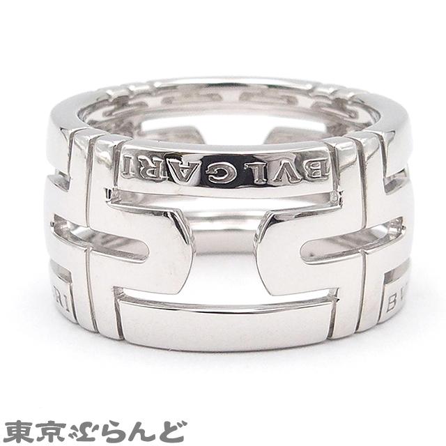 BVLGARI（ブルガリ） オープン パレンテシ リング ホワイトゴールド