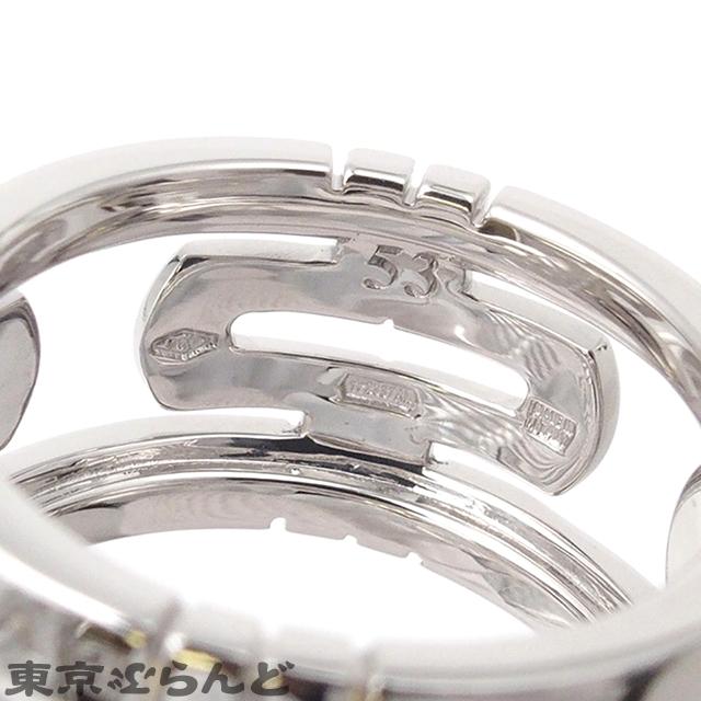 BVLGARI（ブルガリ） オープン パレンテシ リング ホワイトゴールド