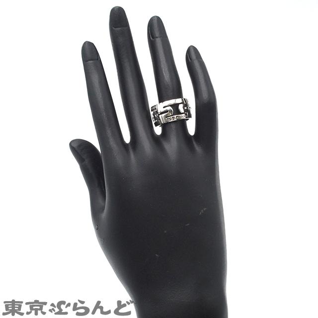 BVLGARI（ブルガリ） オープン パレンテシ リング ホワイトゴールド