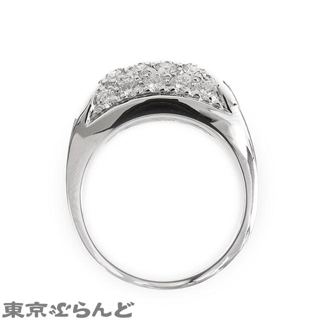 BVLGARI ブルガリ トロンケット リング ホワイトゴールド K18WG BVLGARI ブルガリ トロンケット リング ホワイトゴールド K18WG