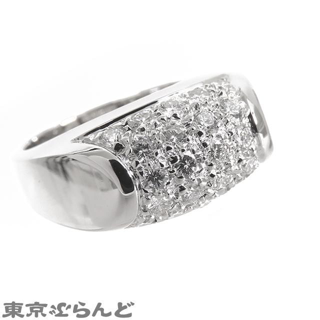 BVLGARI ブルガリ トロンケット リング ホワイトゴールド K18WG BVLGARI ブルガリ トロンケット リング ホワイトゴールド K18WG