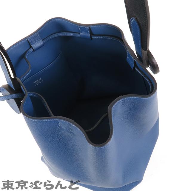エルメス コンスタンス コンパクト ブルーブライトン C刻印 （エルメス 