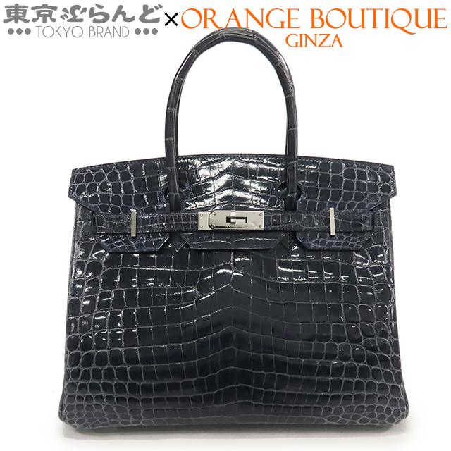 HERMES（エルメス） バーキン 30 □N刻印 青 ブルーロイ シルバー金具