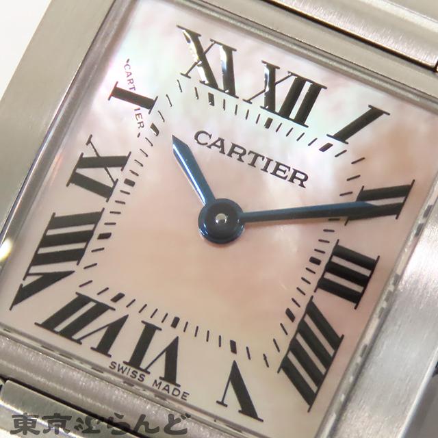 Cartier（カルティエ） タンクフランセーズ SM W51028Q3 SS ピンク